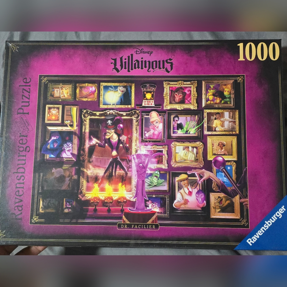 Brand New Villainous Dr Facilier Disney Puzzle 1000 Pieces